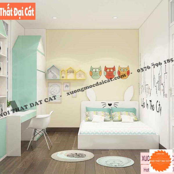 Giường ngủ đáng yêu cho bé GTE028