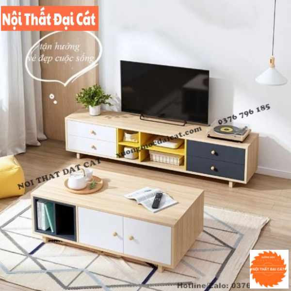 Kệ tivi gỗ MDF phong cách đẹp KTV360