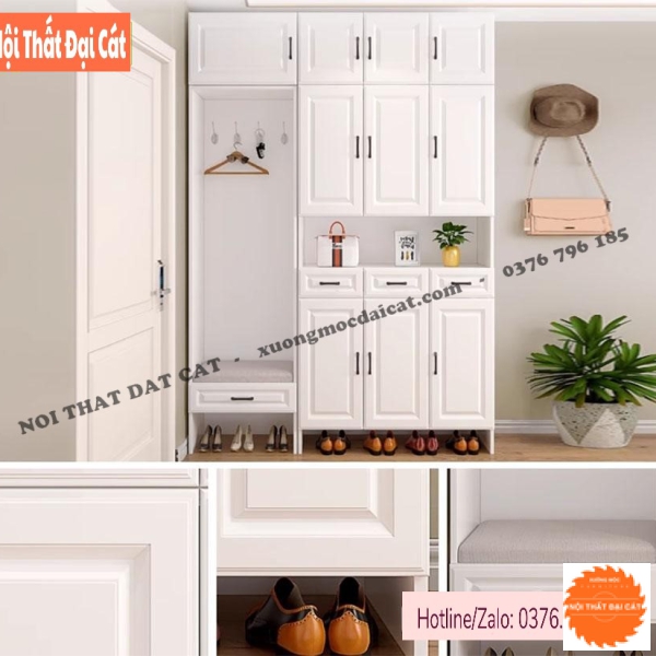 Tủ để giày đa năng thiết kế hiện đại TG233