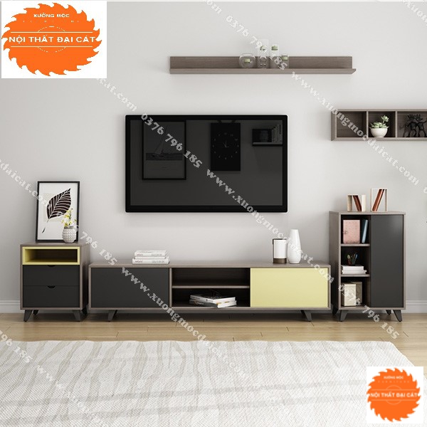 Kệ tivi bằng gỗ MDF đẹp KTV251