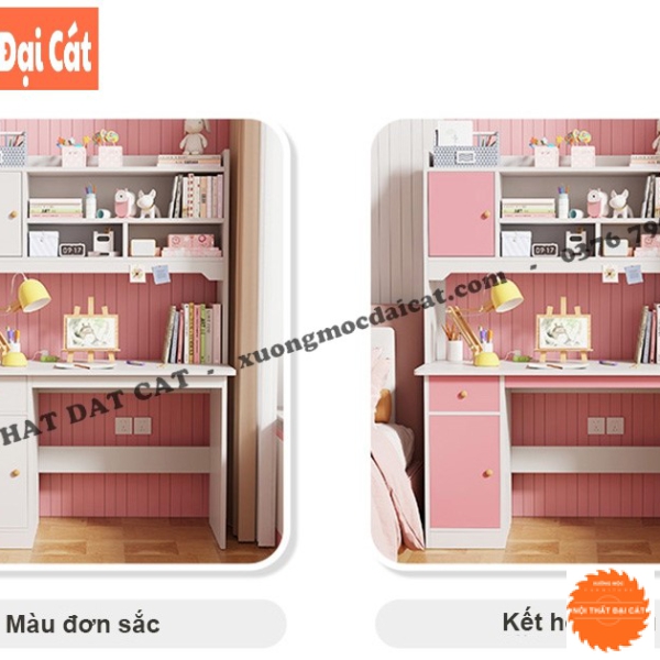 Bàn học gỗ công nghiệp đẹp BH076