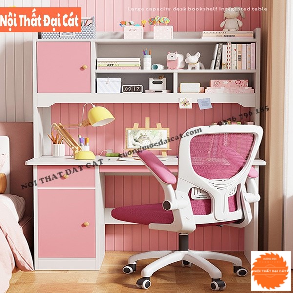 Bàn học gỗ công nghiệp đẹp BH076