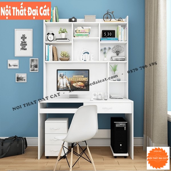 Bàn học kệ sách đa năng BH077