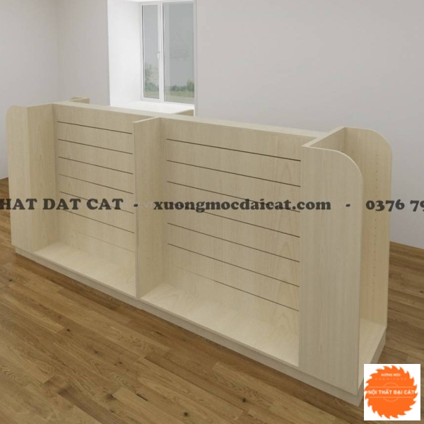 Kệ gỗ trưng bày sản phẩm KG004
