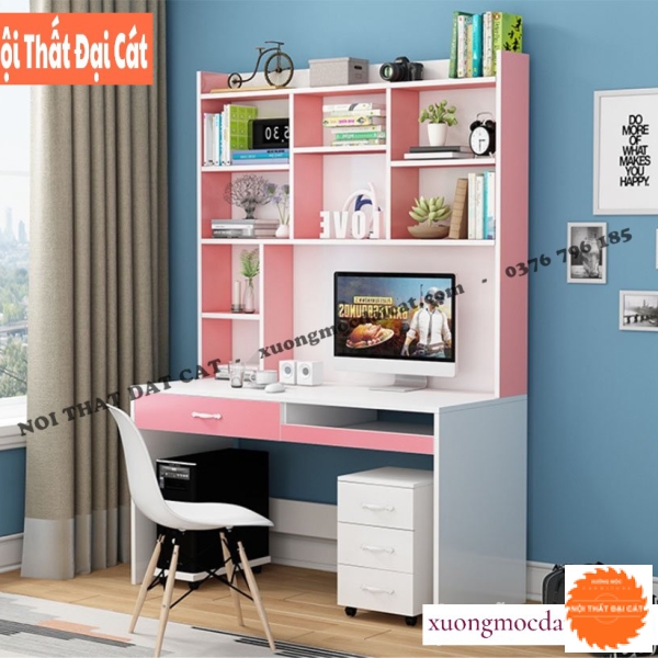 Bàn học kệ sách đa năng BH077