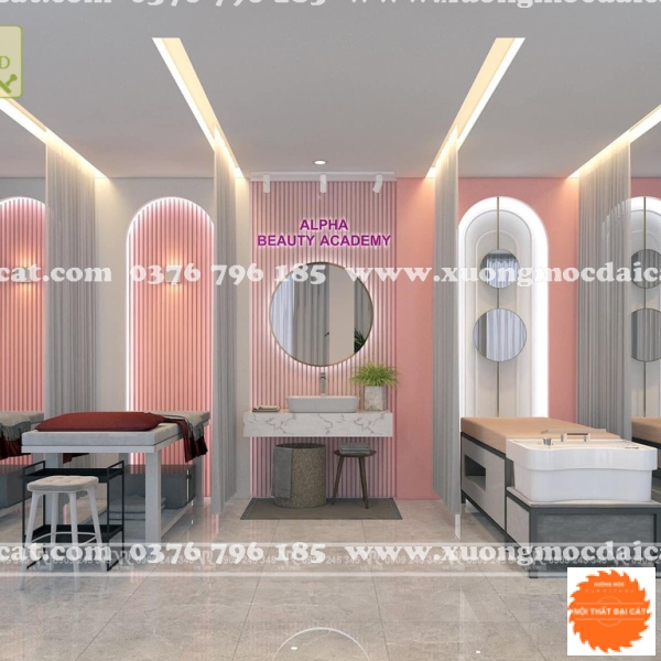 Mẫu thiết kế nội thất Spa - Thẩm mỹ viện MS007