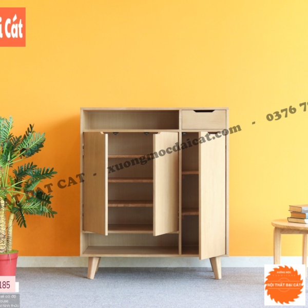 Tủ giày thiết kế nhỏ gọn đẹp TG238