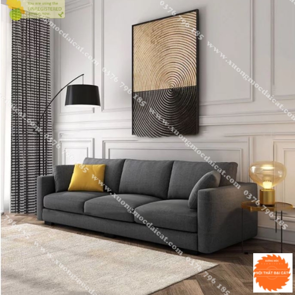 Ghế sofa văng bọc nỉ chất lượng cao