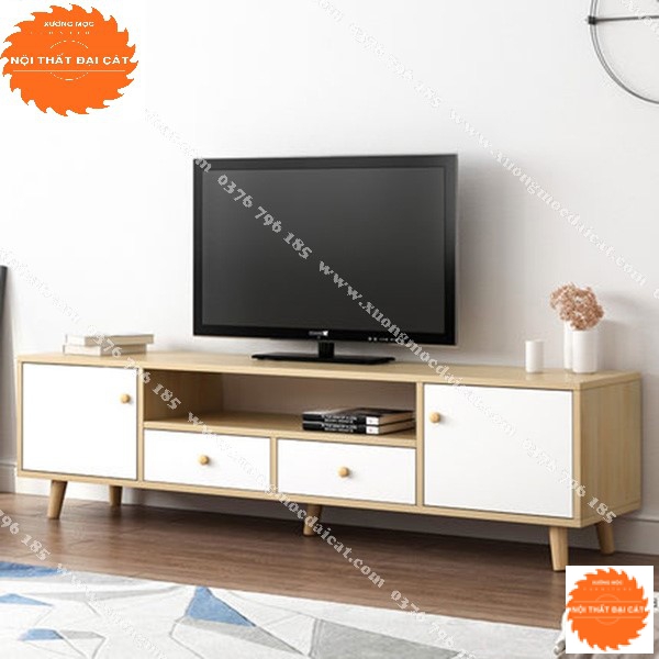 Kệ tivi phong cách tối giản cho phòng khách KTV258