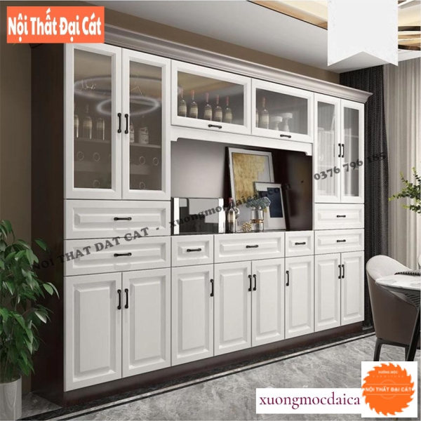 Tủ để đồ nhà bếp cáo cấp hiện đại TBN100