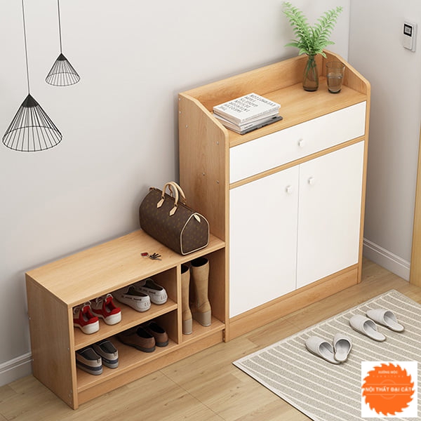 Tủ giày gỗ công nghiệp đẹp - hiện đại TG151