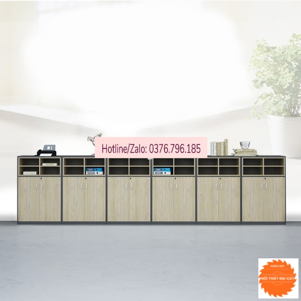 Tủ hồ sơ văn phòng bằng gỗ THST046