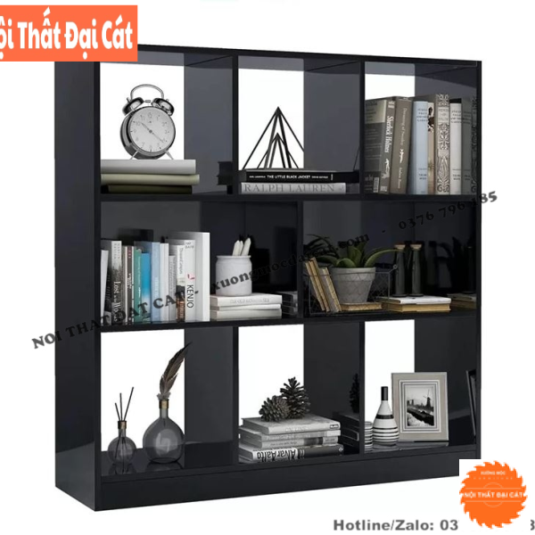 Kệ sách gỗ MDF cạnh bàn làm việc KS141