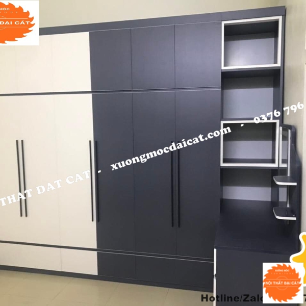Tủ áo quần gỗ công nghiệp MS22195