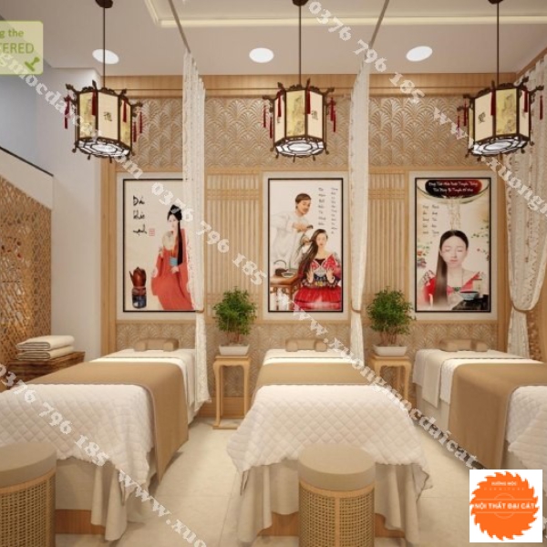Mẫu thiết kế nội thất Spa - Thẩm mỹ viện MS004
