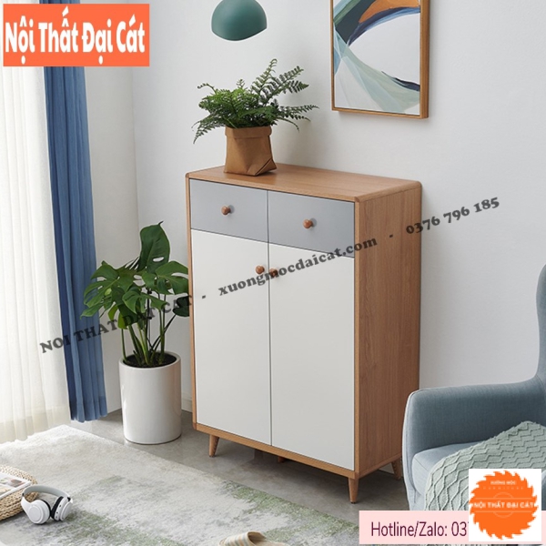 Tủ trang trí thiết kế nhỏ gọn TĐ090