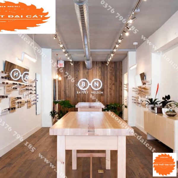 Mẫu thiết kế shop mắt kính MS007
