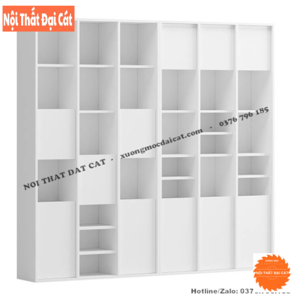 Kệ trưng bày đẹp bằng gỗ MDF KG030