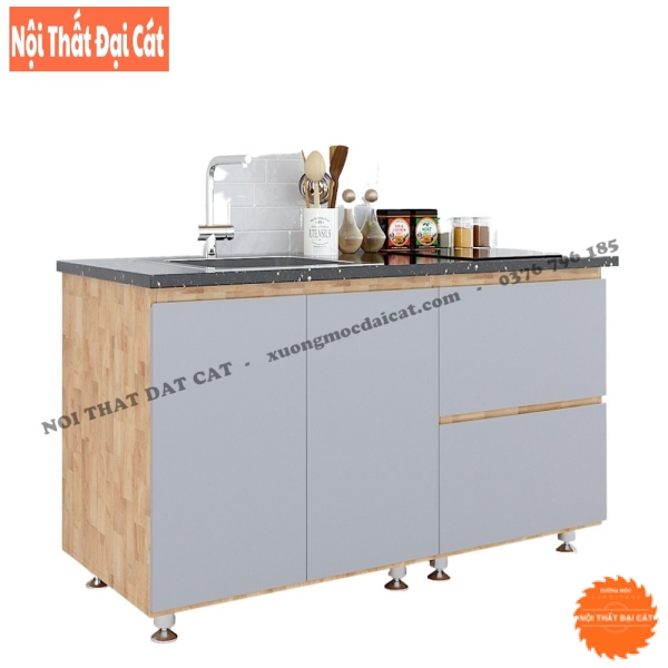 Tủ bếp mini thiết kế đa năng TBMN007