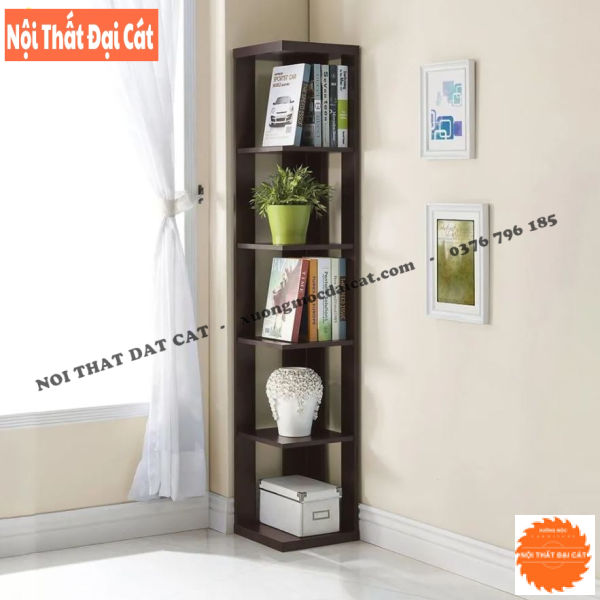 Kệ trang trí góc tường đẹp KTT146