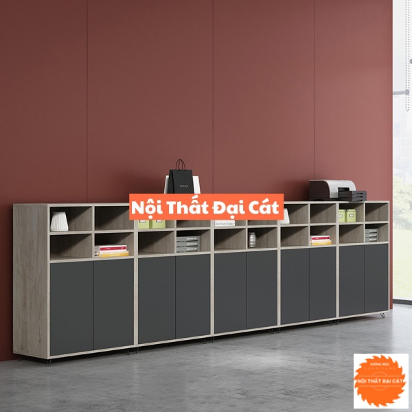 Tủ hồ sơ văn phòng bằng gỗ THST046