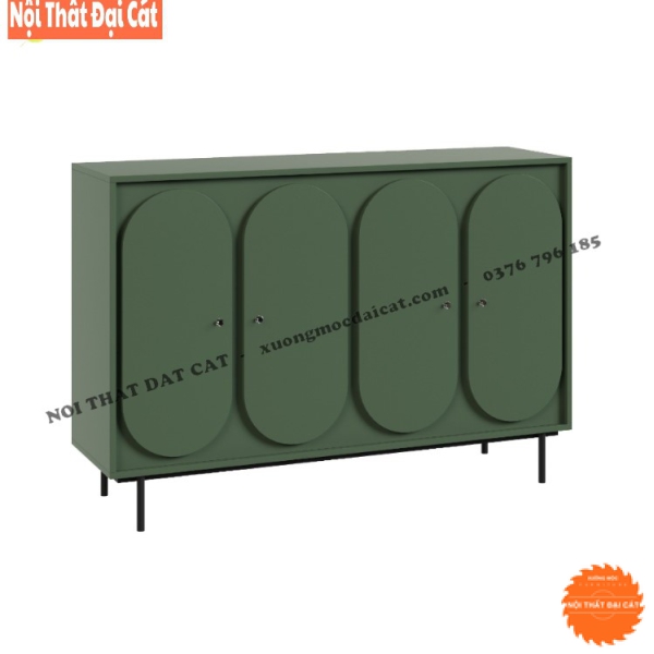 Tủ lưu trữ đồ, trang trí 4 cánh hiện đại TĐ068