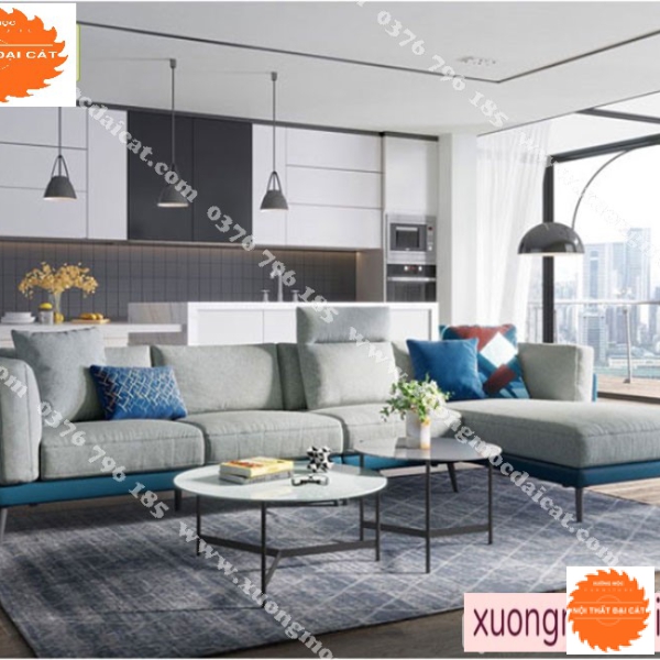 Ghế sofa góc L thiết kế sang trọng