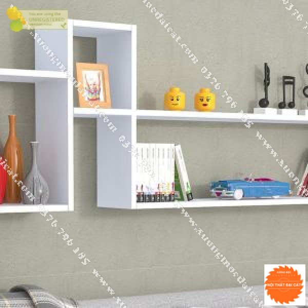 Kệ trang trí treo tường KTT089