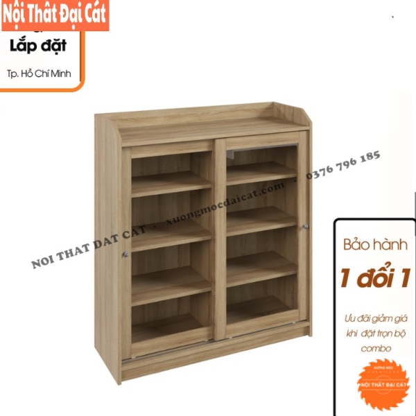 Tủ lưu trữ trưng bày cánh trượt TĐ072