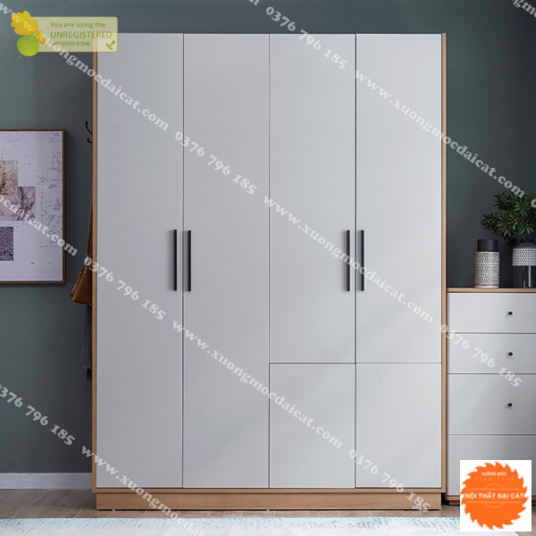 Tủ áo quần gỗ công nghiệp hiện đại TA200