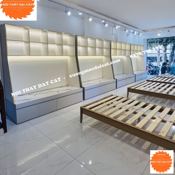 Kệ trưng bày shop thiết kế đẹp KG022