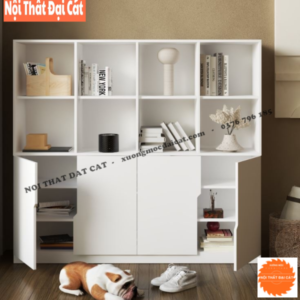 Kệ sách gỗ công nghiệp nhiều tầng KS207