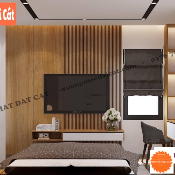 Vách ốp kệ tivi VO041