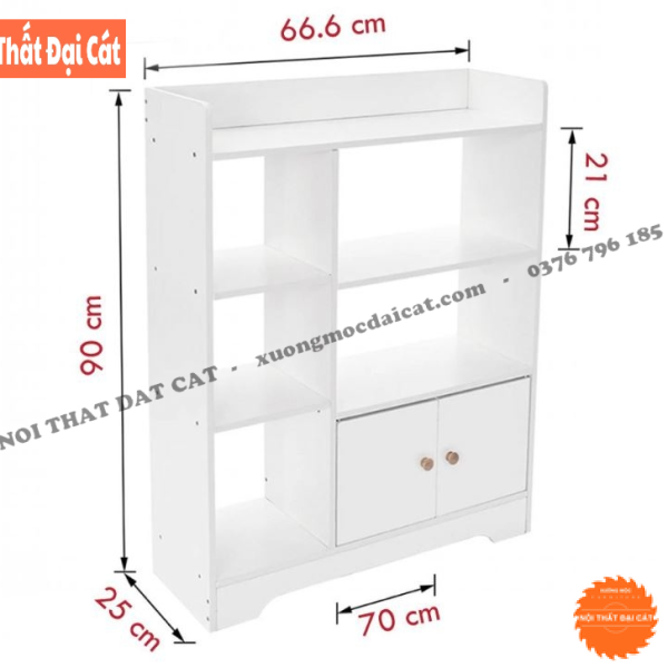 Tủ đựng sách nhỏ gọn KS223