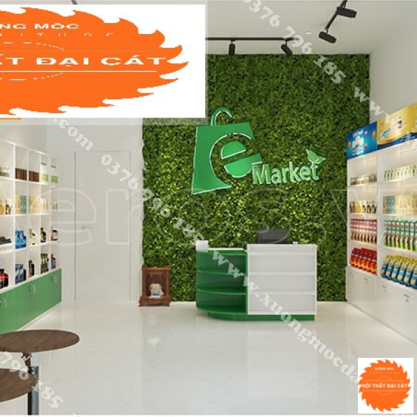Mẫu thiết kế shop thực phẩm chức năng MS005