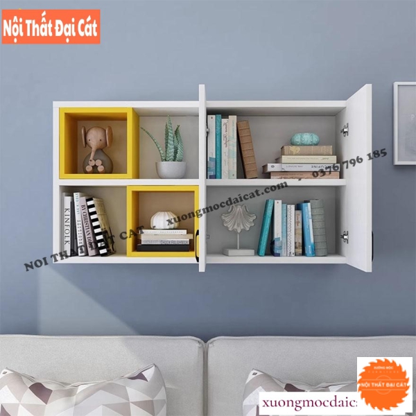 Kệ trang trí treo tường 2 cánh mở KTT161