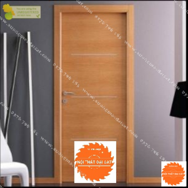 Cửa văn phòng bằng gỗ công nghiệp MDF 