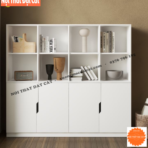 Kệ sách gỗ công nghiệp nhiều tầng KS207