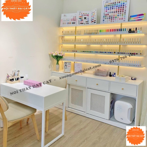 Tủ decor nail treo tường TN008
