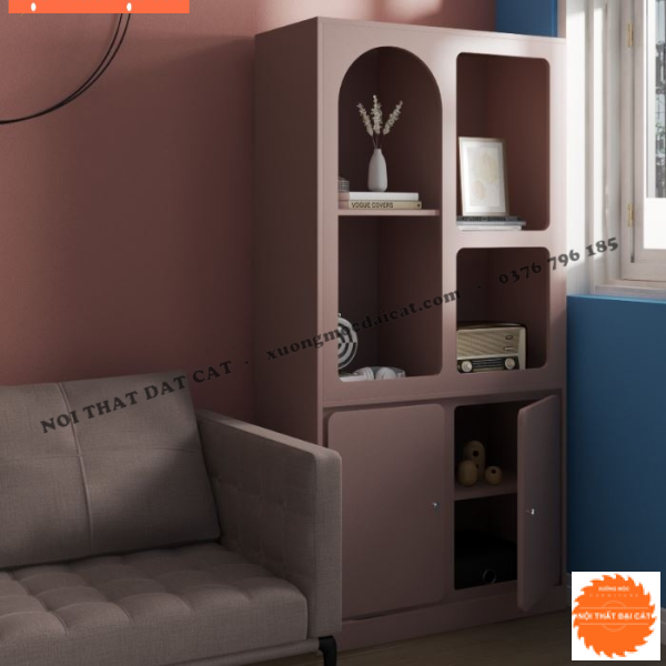 Tủ để đồ, tủ trang trí gỗ MDF TĐ078
