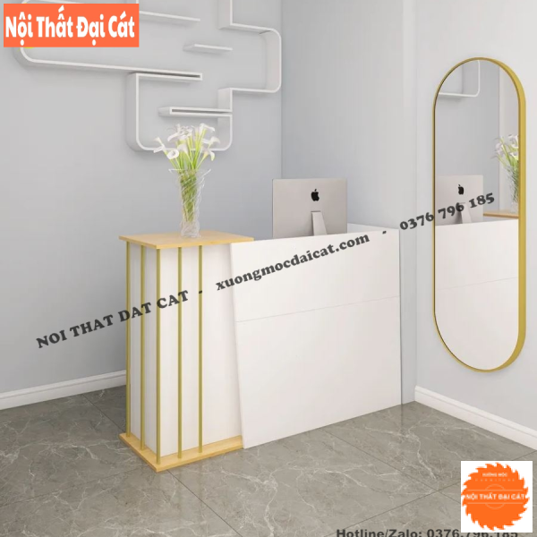 Quầy thu ngân thiết kế nhỏ gọn QTN039
