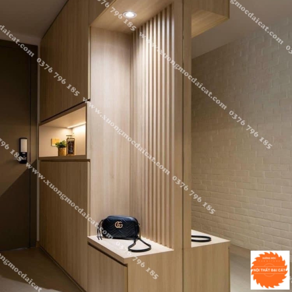 Tủ giày gỗ thiết kế đa chức năng TG164
