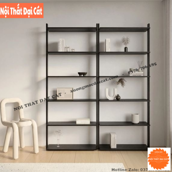 Kệ gỗ trưng bày thiết kế đơn giản KG032