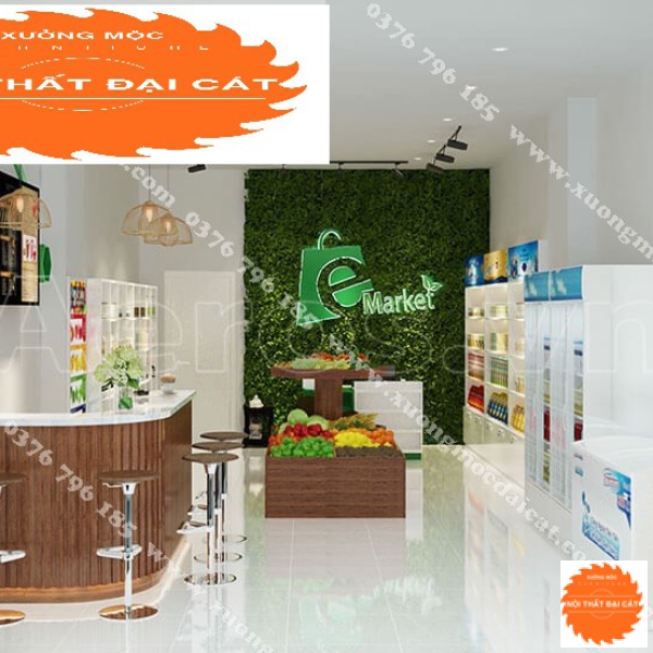 Mẫu thiết kế shop thực phẩm chức năng MS005