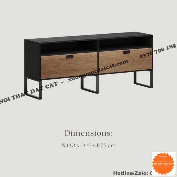 Kệ tivi gỗ công nghiệp MDF KTV364