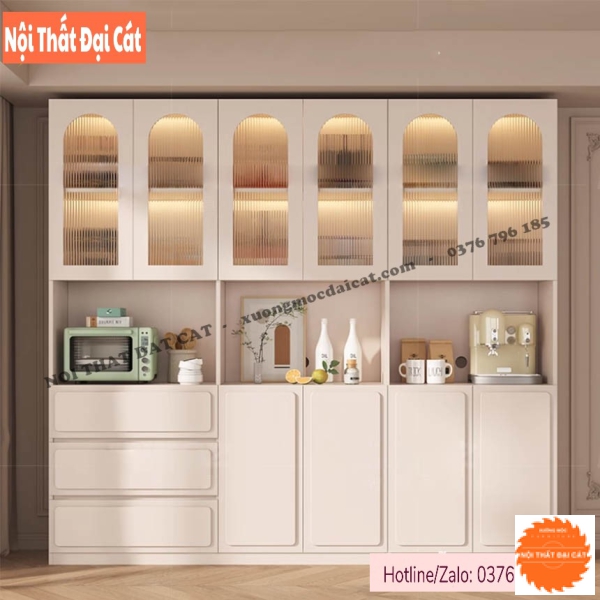 Tủ bếp để đồ thiết kế đa năng, hiện đại TBN115
