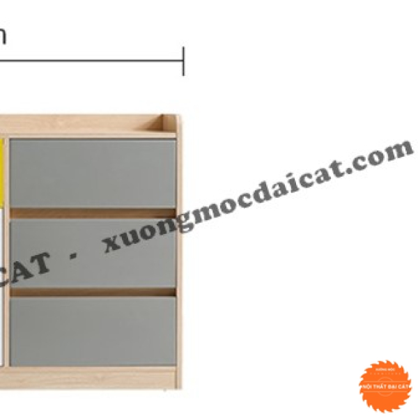 Tủ đựng đồ bằng gỗ cao cấp TĐ092