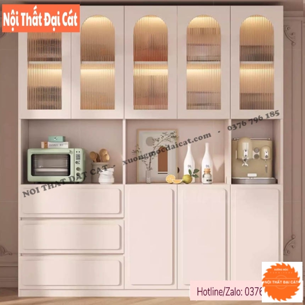 Tủ bếp để đồ thiết kế đa năng, hiện đại TBN115