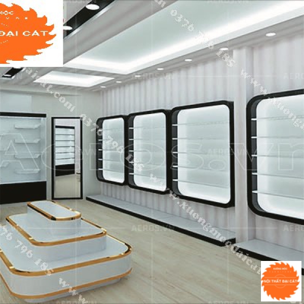 Mẫu thiết kế shop giày dép MS010