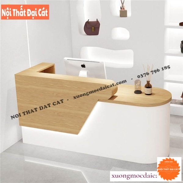 Quầy thu ngân gỗ MDF cao cấp QTN044